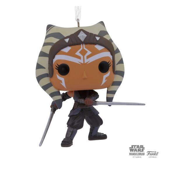 3 New Hallmark Funko Pop Star Wars Christmas Ornament Ahsoka Tano Bo-Katan Kryze - Picture 2 of 13